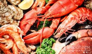 Отравление морепродуктами: симптомы и признаки, лечение